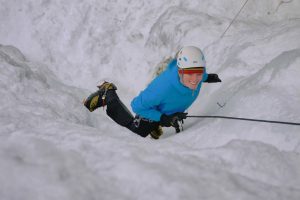 Helen's first Ice climb