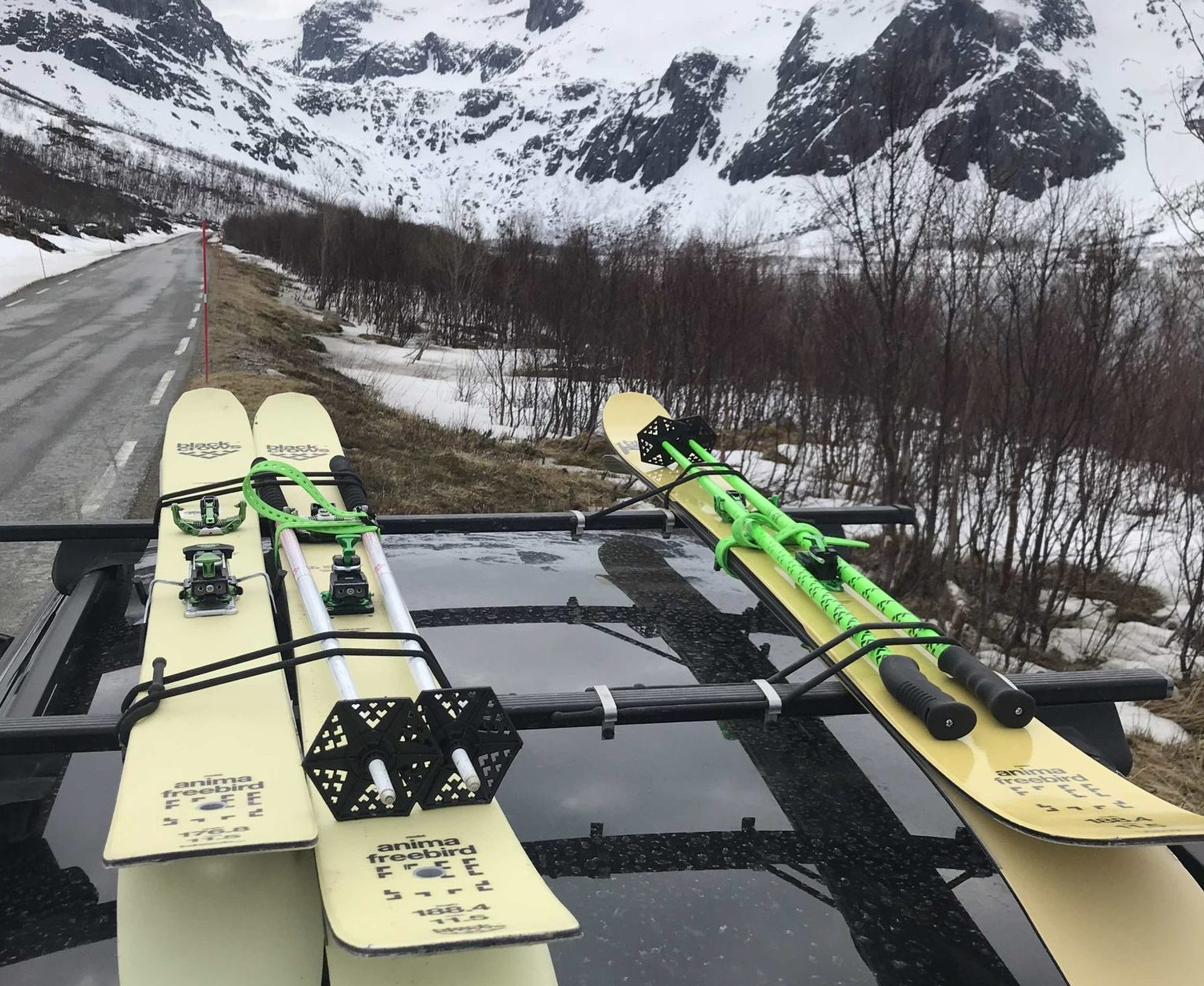 Skis in norway